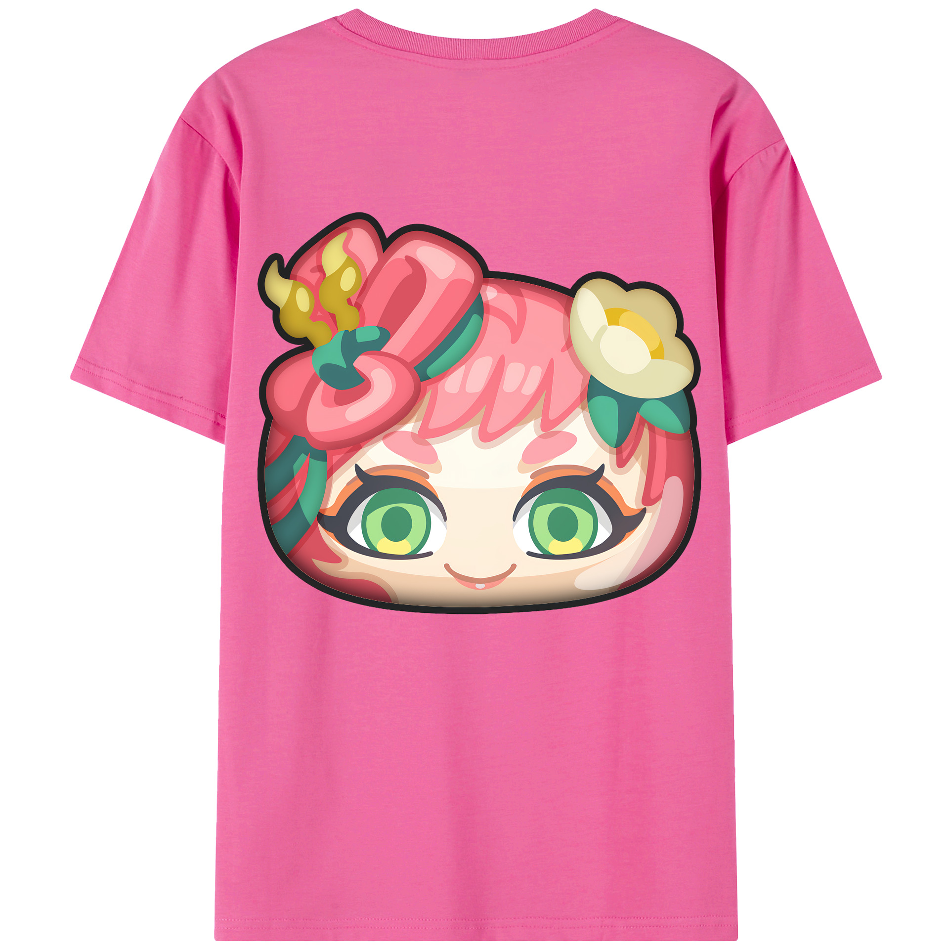 （画像用） 妖怪ウォッチ Yo-kai Watch レディース半袖Tシャツ(バックプリント)
